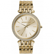Darci Glitz Gold Dial Pave Bezel Ladies