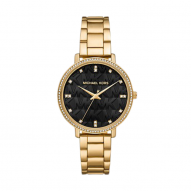 Pyper Three-Hand Gold-Tone Alloy Watch