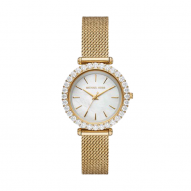 Darci Three-Hand Gold-Tone Stainless Steel Watch