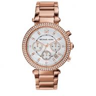 Parker Chronograph Rose Gold-tone Ladies Watch