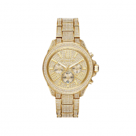 Wren Three-Hand Gold-Tone Steel Watch