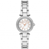 Parker Quartz Crystal Pink Dial Ladies Watch