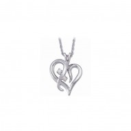 Diamond Heart Necklace
