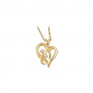 Diamond Heart Necklace