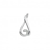 14K Yellow Freeform Pendant