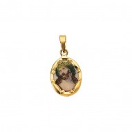 Porcelain Ecce Homo Pendant -50031011