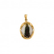 Porcelain Lady Of Guadalupe Pendant -50031015