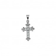 Cross Pendant W/diamond -50031443