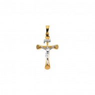 Two-tone Crucifix Pendant -50031575