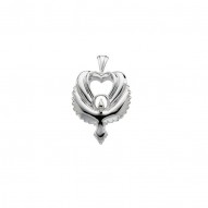 Heart Shaped Holy Spirit Pendant -50032465
