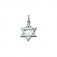 Star Of David Chai Pendant -50005425