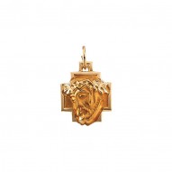 Head Of Jesus W/crown Cross Pendant -50030187