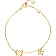 Butterfly Design 7" Bracelet
