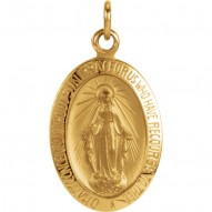 Oval Miraculous Pend Medal -50032761