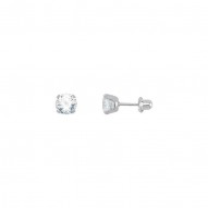 Stainless Steel 5mm Round Piercing Earrings