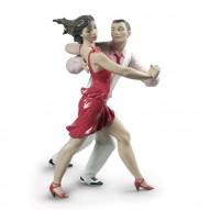 Lladro 01009146 Salsa Couple Figurine (Limited Edition)