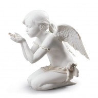 Lladro 01009223 A Fantasy Breath Angel Figurine