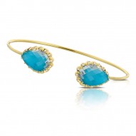 St.Barts Blue Cuff Bracelet