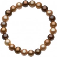 FWCP Dyed Chocolate Pearl Bracelet