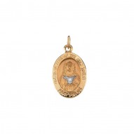 Two Tone Mary Of Holy Spirit Medal -50030747