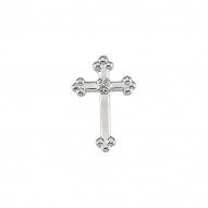 Cross Lapel Pin W/diamond -50029170