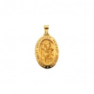 Hollow Oval St. Christopher Medal -50032172